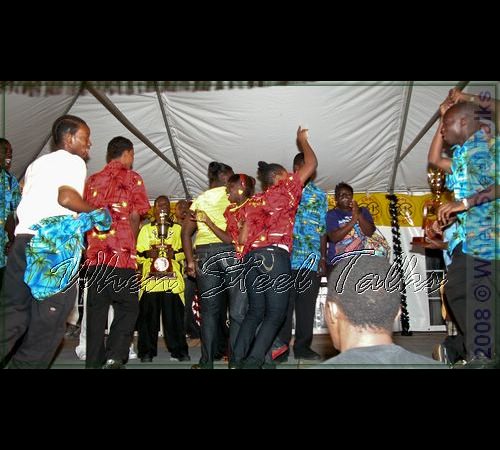 Antigua & Barbuda National Youth Pan Orchestra celebrates on stage