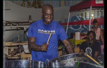 Curtis Lynch of CASYM Steel Orchestra