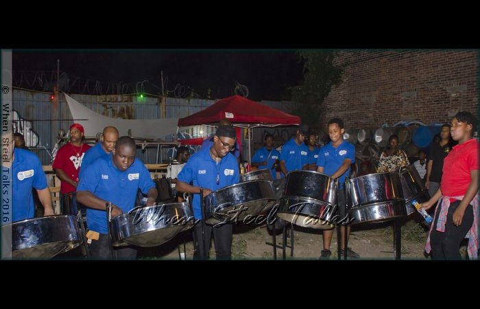 CASYM Steel Orchestra performs at Despers USA's 2016 Band launch
