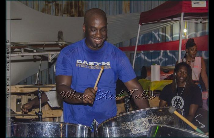 Curtis Lynch of CASYM Steel Orchestra