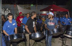 CASYM Steel Orchestra performs at Despers USA's 2016 Band launch