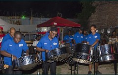 CASYM Steel Orchestra performs at Despers USA's 2016 Band launch