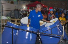 CASYM Steel Orchestra performs at Despers USA's 2016 Band launch
