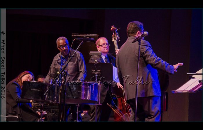 Grammy Award-winner band leader Arturo O’Farrill from the Brooklyn College Big Band