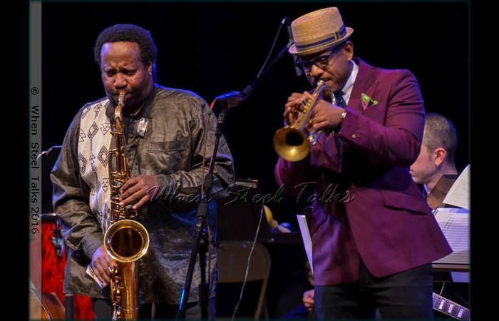 Saxophonist Charles Daugherty and Étienne Charles