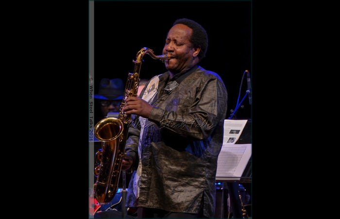 Saxophonist Charles Daugherty