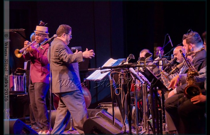 The Brooklyn College Big Band conducted by Arturo O’Farrill
