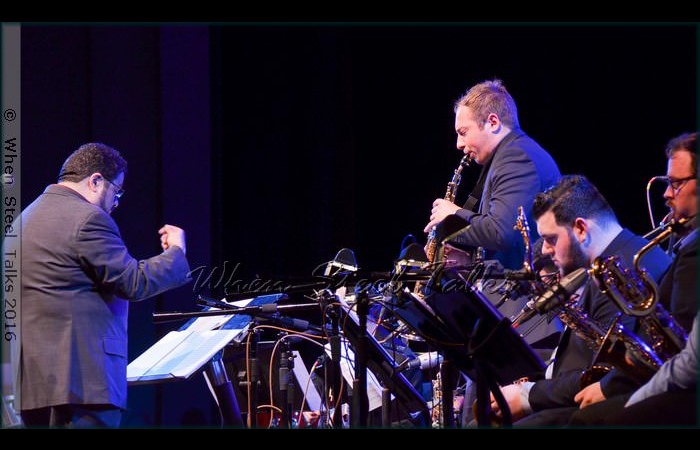 The Brooklyn College Big Band conducted by Arturo O’Farrill