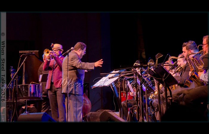 The Brooklyn College Big Band conducted by Arturo O’Farrill
