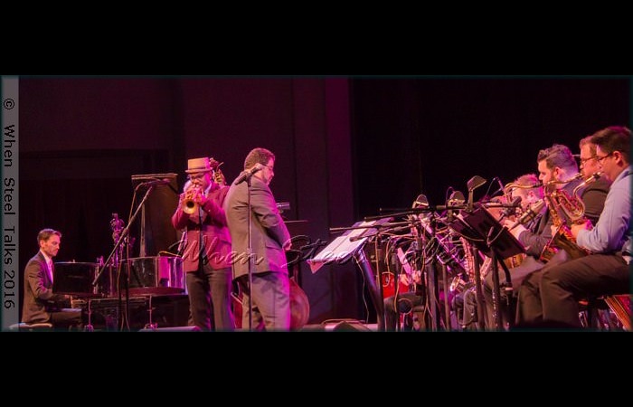 The Brooklyn College Big Band conducted by Arturo O’Farrill