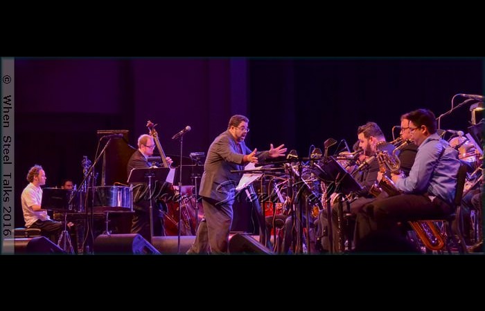 The Brooklyn College Big Band conducted by Arturo O’Farrill