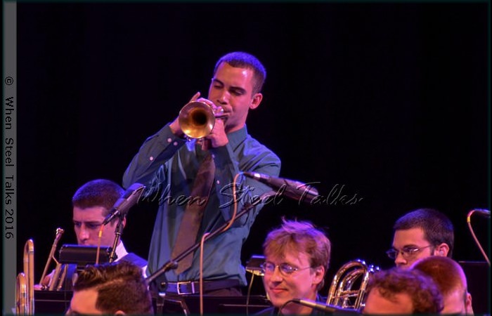 The Brooklyn College Big Band conducted by Arturo O’Farrill