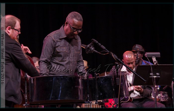 Panist Garvin Blake performs with the Brooklyn College Big Band