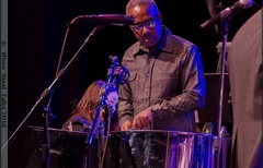 Panist Garvin Blake at the Evening of Calypso Jazz, Afro-Caribbean Music and Global Jazz