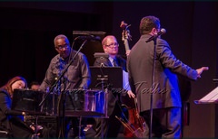 Grammy Award-winner band leader Arturo O’Farrill from the Brooklyn College Big Band