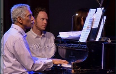 Frankie McIntosh on piano