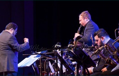 The Brooklyn College Big Band conducted by Arturo O’Farrill