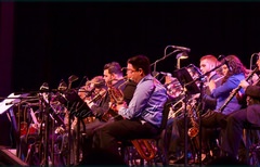 The Brooklyn College Big Band conducted by Arturo O’Farrill