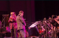 The Brooklyn College Big Band conducted by Arturo O’Farrill