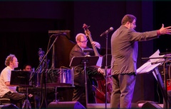 The Brooklyn College Big Band conducted by Arturo O’Farrill