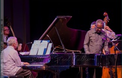 Frankie McIntosh with Garvin Blake and David “Happy” Williams