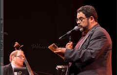 Arturo O’Farrill addresses the audience