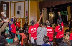 Protest of the proposed co-location of the Uncommon King Collegiate Charter School (18K285).