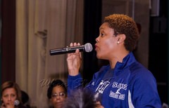 Speaking out in opposition to the co-location