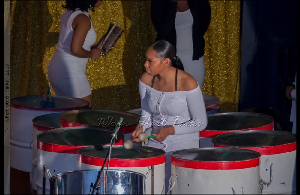 Syanne Flemming of Pan Evolution Steel Orchestra