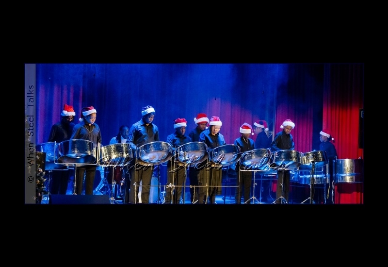 Meyer Levin’s 7th Grade Steel Orchestra performs the Dance of the Sugar Plum Fairy