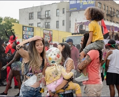Family fun at J’Ouvert 2022 in Brooklyn, New York