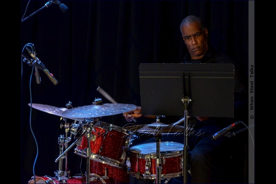 Chris Eddleton on drums