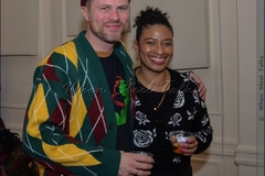 Noah Smit and Sparkle Demming at the event