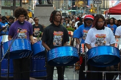 PULSE (Pan Unleashes Life-Sustaining Energy) Steel Band performs at Pan in Times Square IV