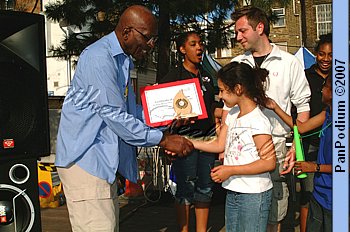Gerald presenting BAS Award to Haringey Young Musicians.jpg