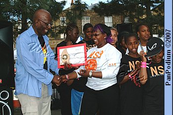 Gerald presenting BAS Award to Nadine of NSB.jpg